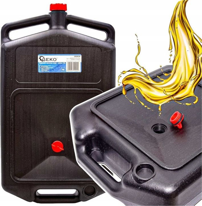 Съд за източване на масло Geko - G02634, 10 l