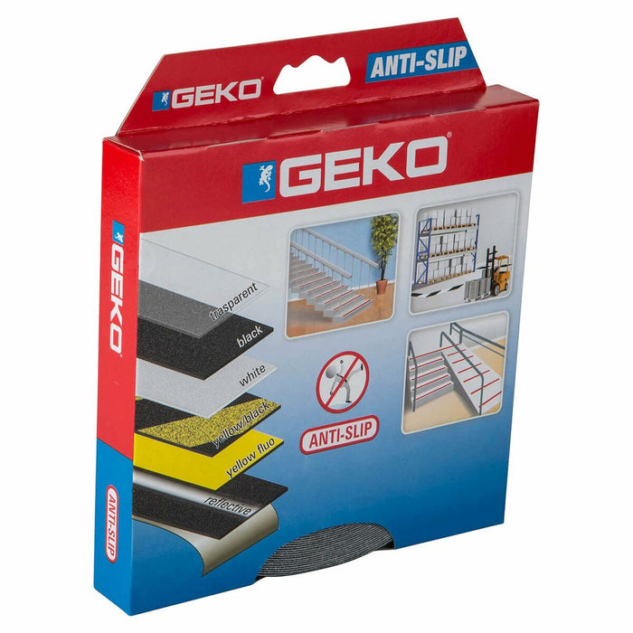Roll of Anti-Slip Material Geko Черен 15 m x 25 mm