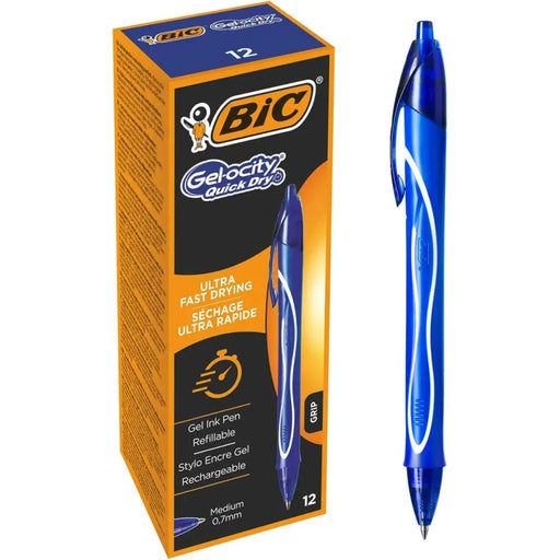 Гел писалка Bic Gel-ocity Quick Dry Син 0,7 mm