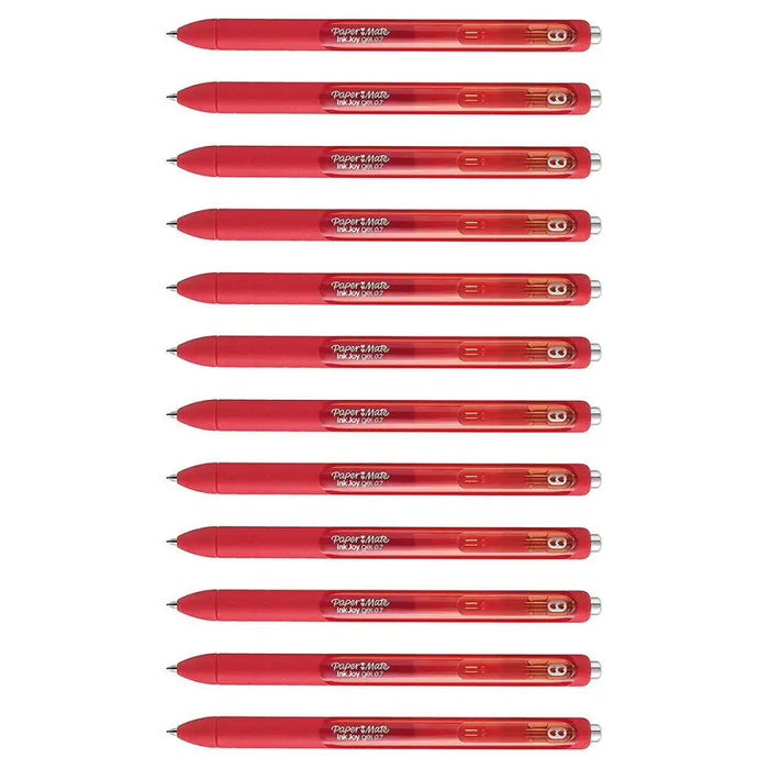 Гел писалка Paper Mate InkJoy Gel Червен 12 броя