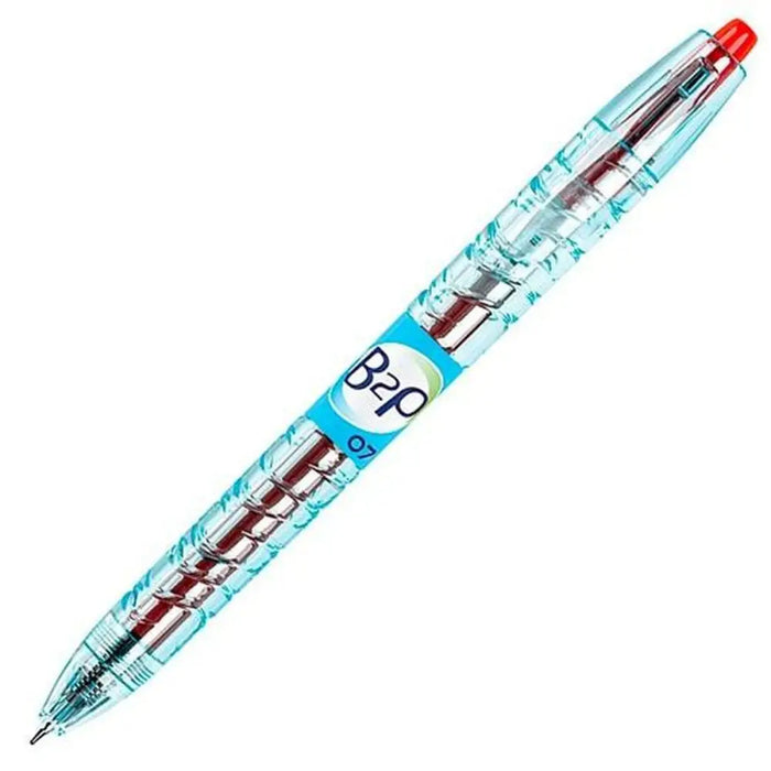 Гел писалка Pilot B2P 07 Прибиращ Червен 0,4 mm (10 броя)