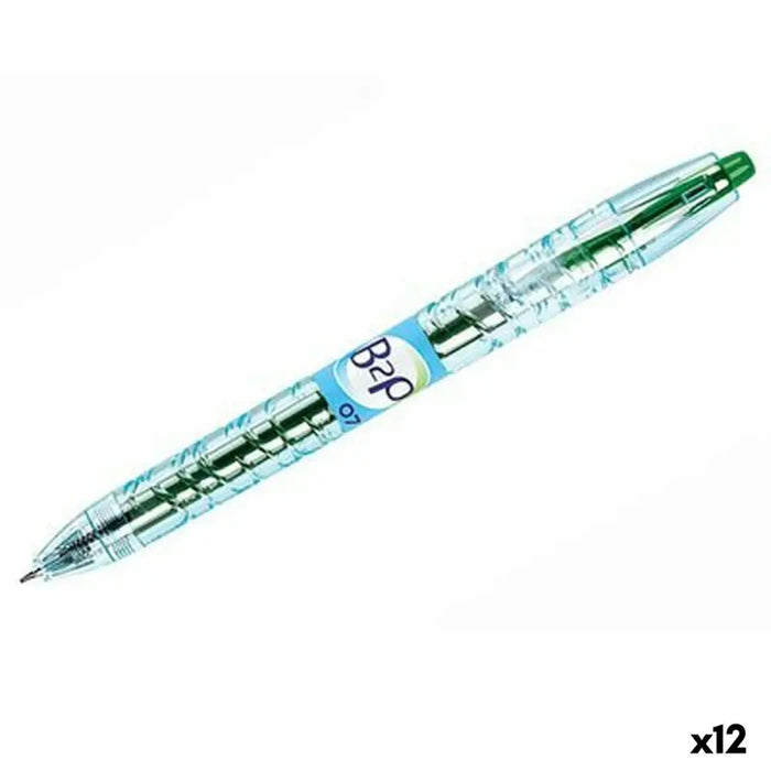 Гел писалка Pilot B2P Зелен 0,4 mm (12 броя)