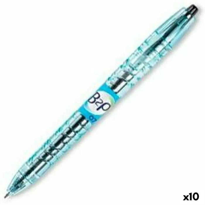 Гел писалка Pilot BeGreen B2P Черен 0,4 mm (10 броя)