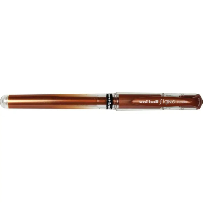 Гел писалка Uni-Ball SIGNO BROAD Бронз 0,6 mm 1,0 mm (12