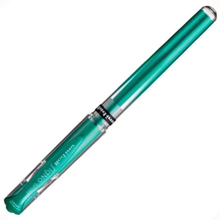 Гел писалка Uni-Ball SIGNO BROAD Зелен 0,6 mm 1,0 mm (12