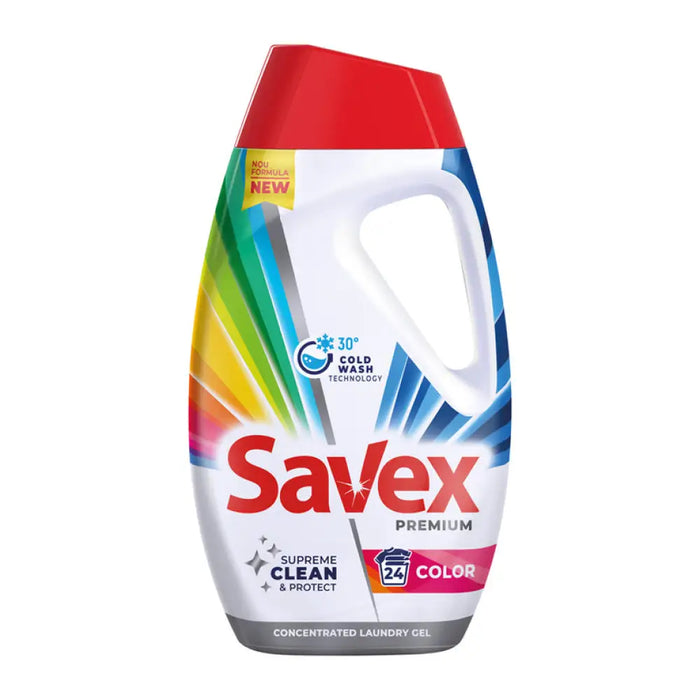 ГЕЛ ЗА ПРАНЕ 1.08 L 24 ПРАНЕТА COLOR SAVEX