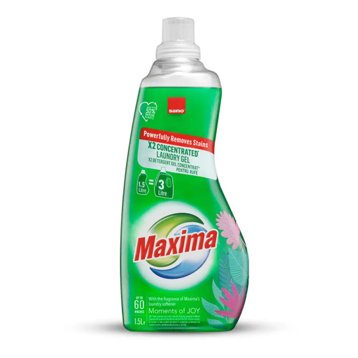 ГЕЛ ЗА ПРАНЕ 60 ПРАНЕТА MAXIMA 1.5 L JOY SANO