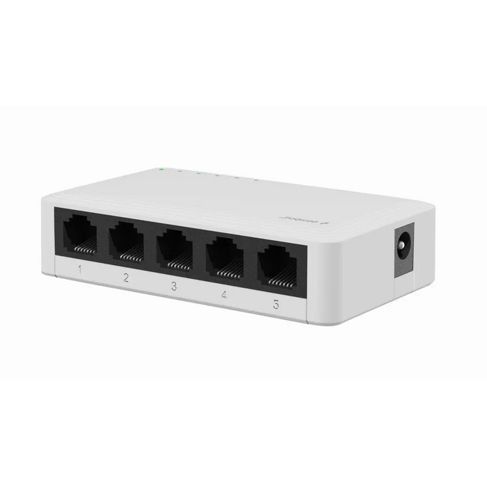 GEMBIRD 5-ПОРТОВ GIGABIT LAN СУИЧ БЯЛ