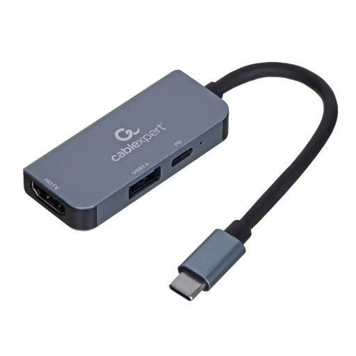 Gembird A-CM-COMBO3-02 USB Type-C 3-в-1 многопортов адаптер