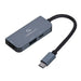Gembird A-CM-COMBO3-02 USB Type-C 3-в-1 многопортов адаптер