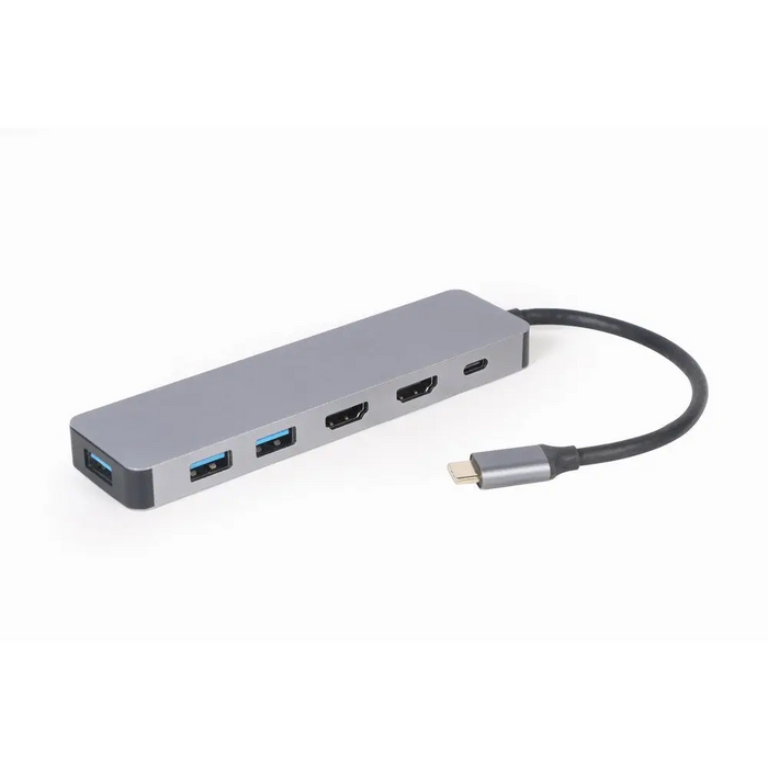 Gembird A-CM-COMBO3-03 USB Type-C 3-в-1 многопортов адаптер
