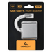 Gembird A-CM-HDMIF-02-SV USB графичен адаптер Silver