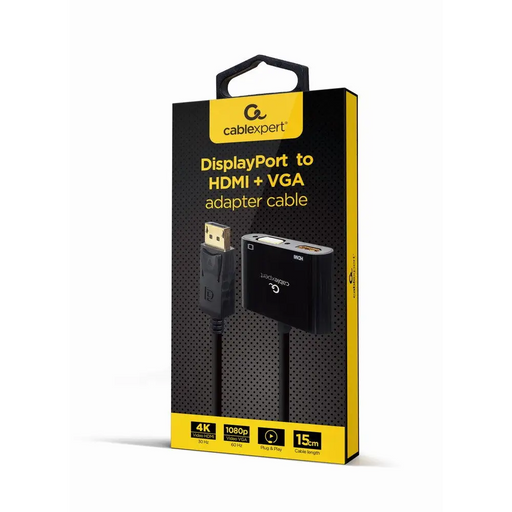 Gembird A-DPM-HDMIFVGAF-01 DisplayPort мъжки към HDMI