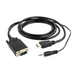 Gembird A-HDMI-VGA-03-10 адаптер за видео кабел 3 m HDMI