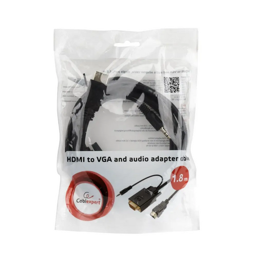 Gembird A-HDMI-VGA-03-10 адаптер за видео кабел 3 m HDMI