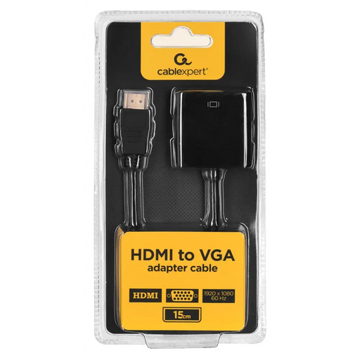 Gembird A-HDMI-VGA-04 адаптер за видео кабел 0,15 m VGA