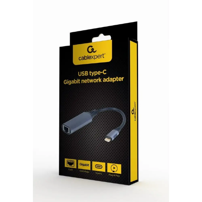 Gembird A-USB3C-LAN-01 докинг станция/порт репликатор