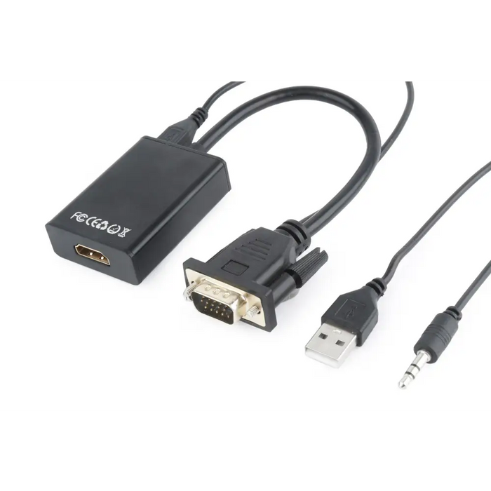 Gembird A-VGA-HDMI-01 адаптер за видео кабел 0,15 m HDMI