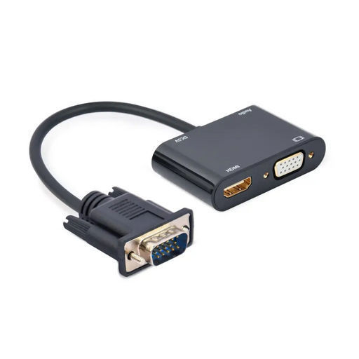 Gembird A-VGA-HDMI-02 адаптер за видео кабел 0,15 m HDMI