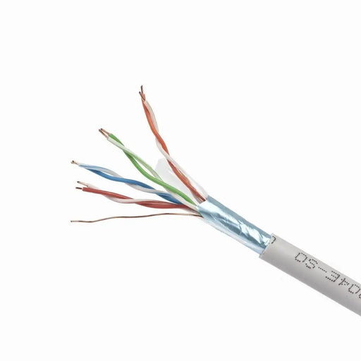 Gembird CAT5e FTP 100m мрежов кабел Сив F/UTP (FTP)