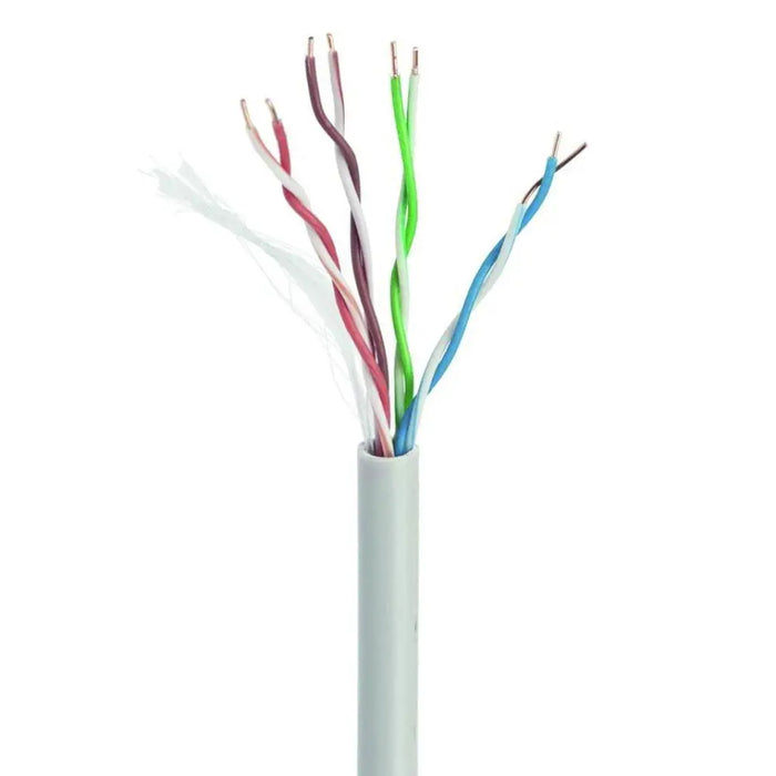 Gembird CAT5e UTP LAN кабел (CCA) плътен 100m сив