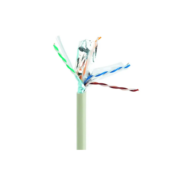 Gembird CAT6 FTP 100m мрежов кабел Сив F/UTP (FTP)