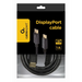 Gembird CC-DP2-6 DisplayPort кабел 1,8 м черен