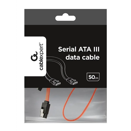 Gembird CC-SATAM-DATA SATA кабел 0,5 м Черен Червен
