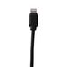 Gembird CC-USB2-AMLM-2M светкавичен кабел черен