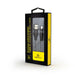 Gembird CC-USB2B-AMCM-2M-BW USB кабел USB 2.0 USB A USB C