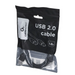 Gembird CCP-USB2-AMAM-6 USB кабел USB 2.0 1.8 m USB A Черен