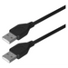 Gembird CCP-USB2-AMAM-6 USB кабел USB 2.0 1.8 m USB A Черен