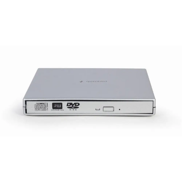 Gembird DVD-USB-02-SV оптично дисково устройство DVD±RW