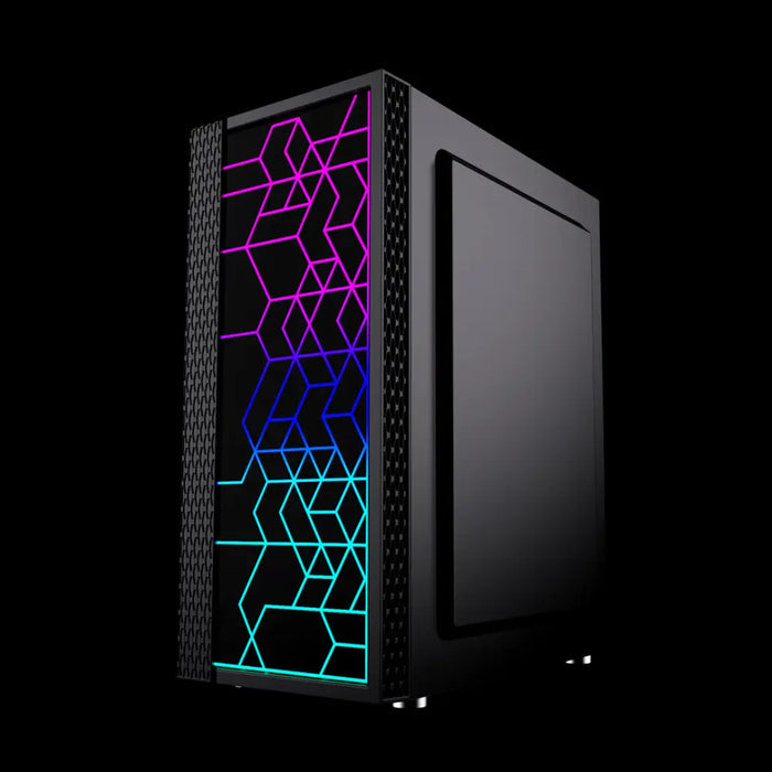 Gembird Fornax 2500 ARGB Gaming ATX кутия за компютър Midi