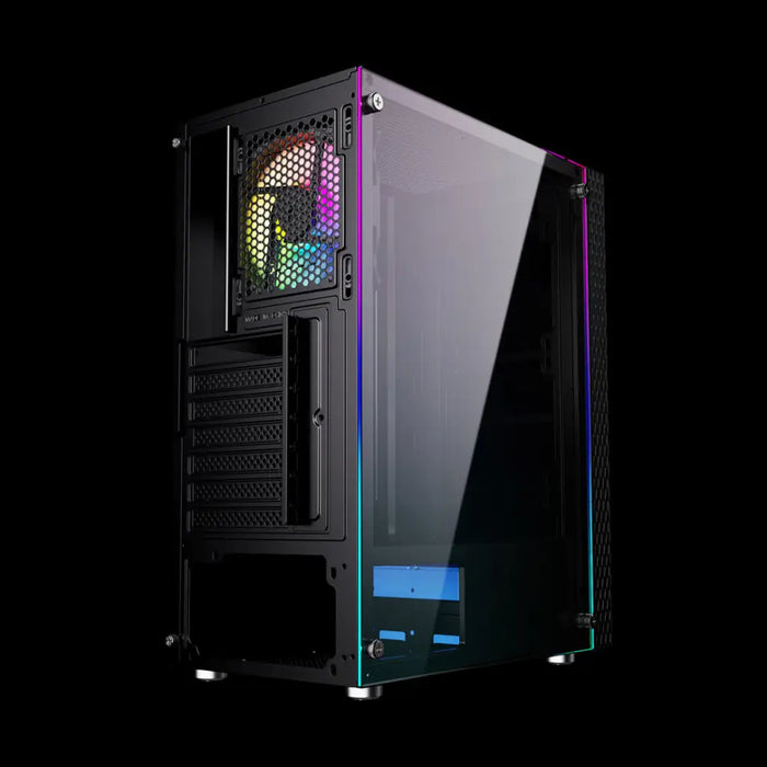 Gembird Fornax 2500 ARGB Gaming ATX кутия за компютър Midi