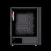 Gembird Fornax 2500 ARGB Gaming ATX кутия за компютър Midi