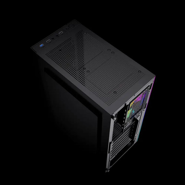 Gembird Fornax 2500 ARGB Gaming ATX кутия за компютър Midi