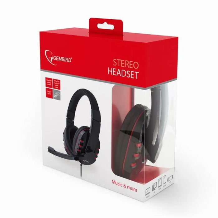 Gembird GHS-402 слушалки/слушалки с кабелна лента за глава