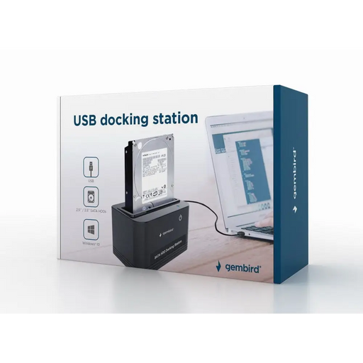 Gembird HD32-U2S-5 докинг станция за 2.5’’ и 3.5’’ твърди