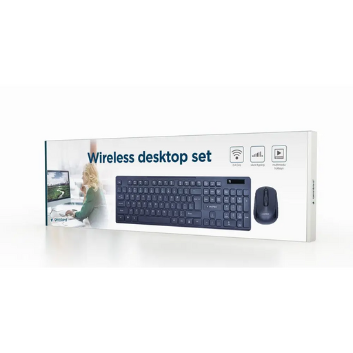 Gembird KBS-WCH-03 клавиатура Включена мишка Универсална RF