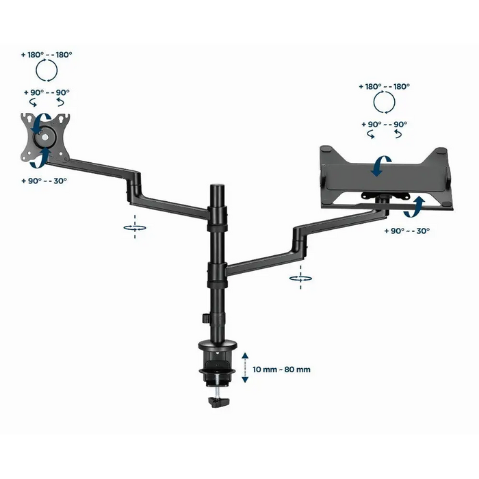 Gembird MA-DA-04 стойка за монитор / стойка 81,3 cm (32’’)