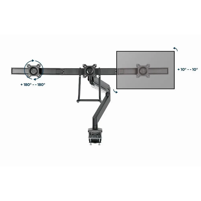 Gembird MA-DA3-03 стойка за монитор / стойка 68,6 cm (27’’)
