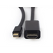 Gembird *Mini DisplayPort кабел към HDMI 4K 1,8 м 70,9’’