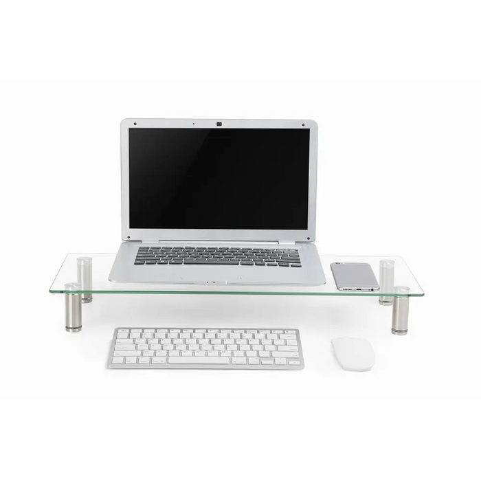 Gembird MS-TABLE-GM-01 Стъклена стойка за монитор средна
