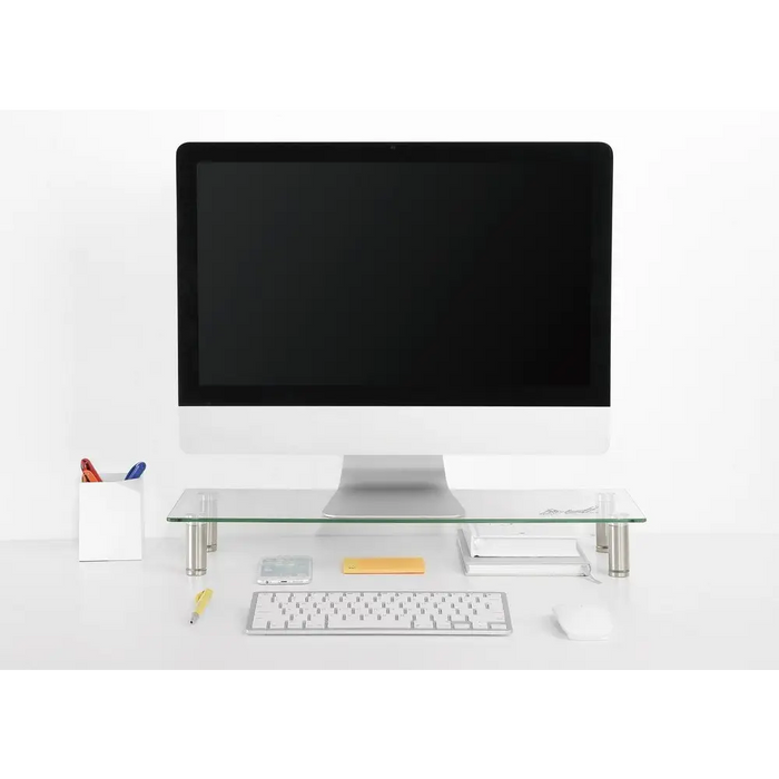 Gembird MS-TABLE-GM-01 Стъклена стойка за монитор средна