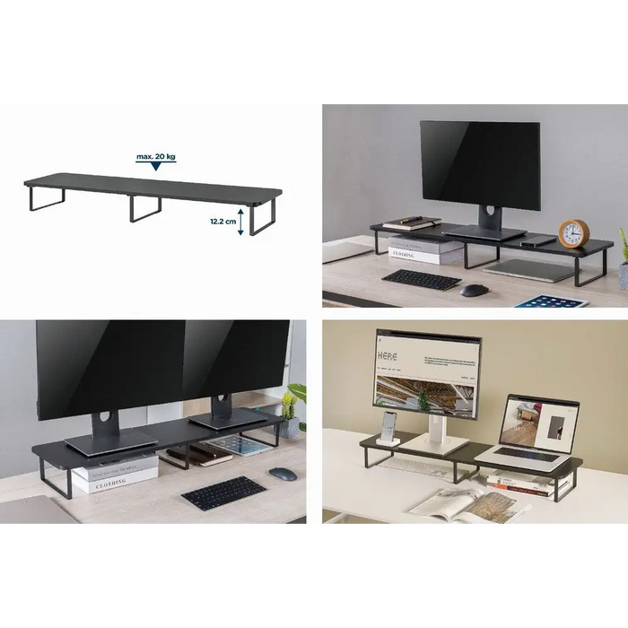 Gembird MS-TABLE2-01 стойка за монитор Black Desk