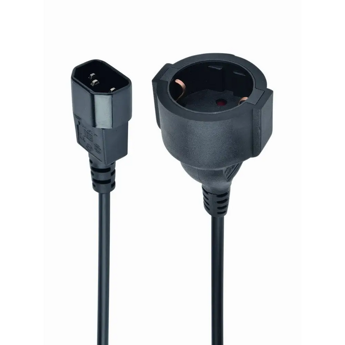 Gembird PC-SFC14M-01 захранващ адаптер IEC320 C14 -> SCHUKO