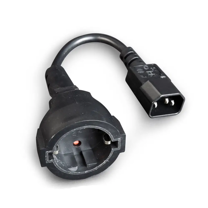 Gembird PC-SFC14M-01 захранващ адаптер IEC320 C14 -> SCHUKO