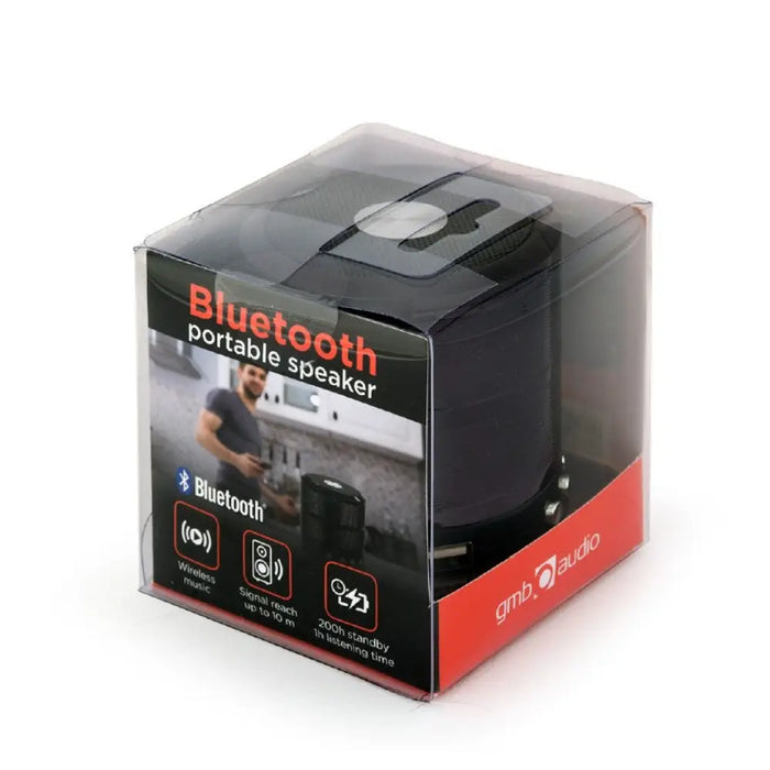 Gembird Портативен говорител с Bluetooth Black