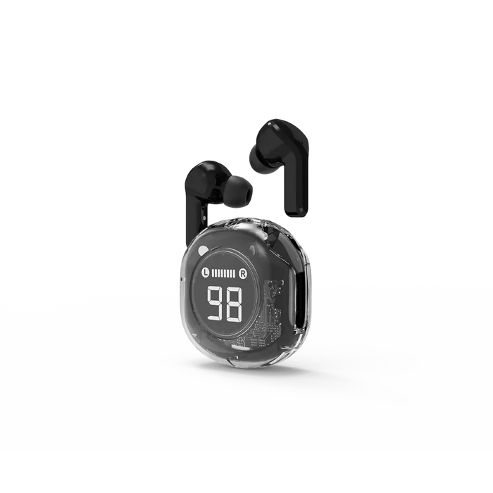 Gembird Прозрачни слушалки TWST-01-BK